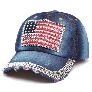 Bling USA baseball hat.